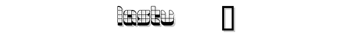 Lastu # 2 font